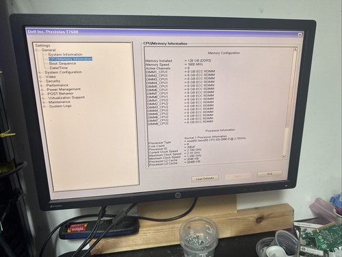 Workstation dell t7600 2x - dell,