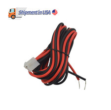 Cavo Alimentazione DC per Radio Mobile ICOM Kenwood TM-241 YAESU FT-7800R Forma T 2 m