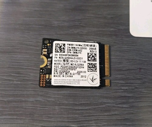 Samsung pm991 ssd da 256 - m.2,