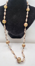 MURANO COLLANA PERLE VETRO
