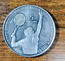 Niue 5 Dollari 1987 Boris