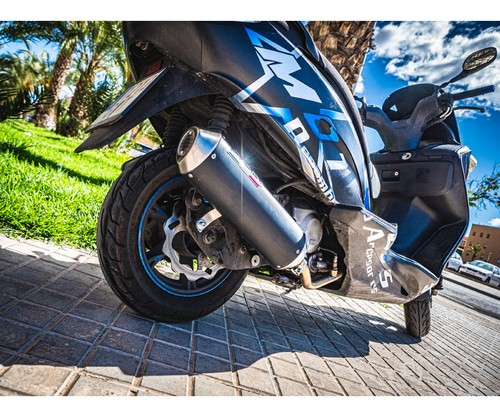 Scarico completo gpr evo4 road - completo,