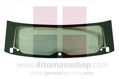 Lunotto verde termico foro - lunotto,