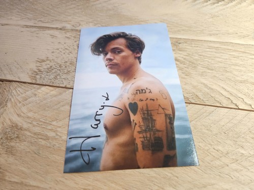 Autografo harry styles repro - autografo,