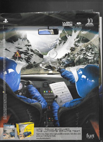 Wrc rally evolved ps2 reclame - evolved,