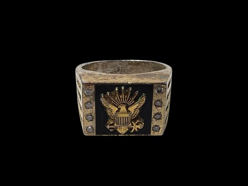 Anello uomo anni - '60, navy