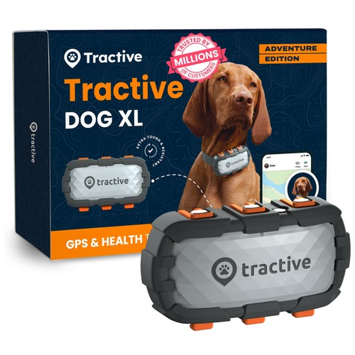 Tractive smart dog tracker - tractive, xl