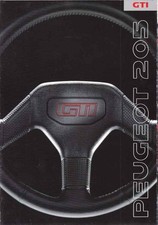 Catalogue Brochure Peugeot 205
