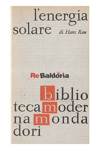 Energia solare mondadori rau - l'energia,