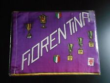 FIORENTINA A.C.F. BANDIERA FRONTE E RETRO ANNI 60/70-cm.25x33,5-(CLA)
