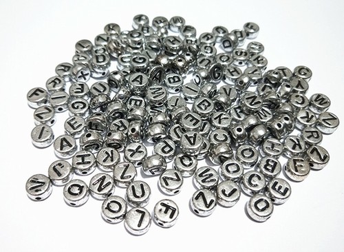 100pz misti alfabeto lettere - 100pz,
