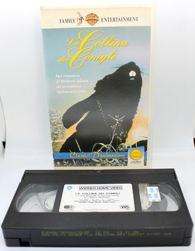 Vhs videocassetta warner - vhs, bros