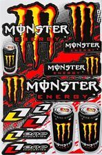 Adesivi moto monster enegy drink moto gp casco carena lattina colore rosso 46