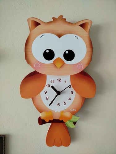 Orologio bambini gufo con - gufo, 🎁