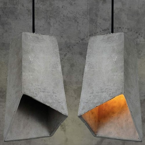 Lampadario cemento - , a