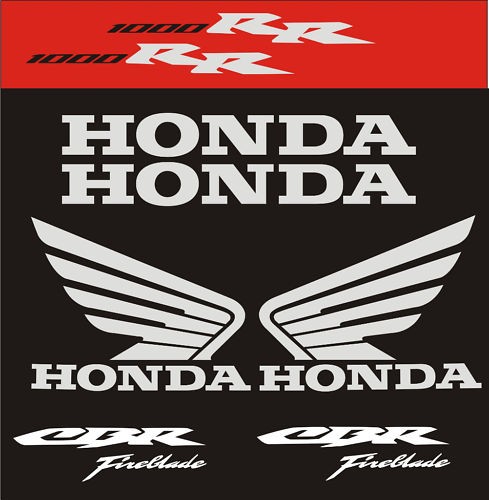 Kit adesivi honda cbr logo - adesivi,