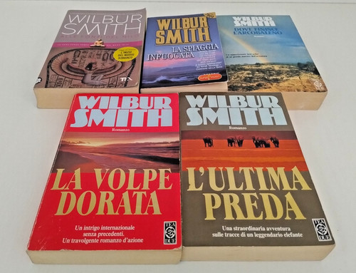 Lotto libri wilbur smith - 5,