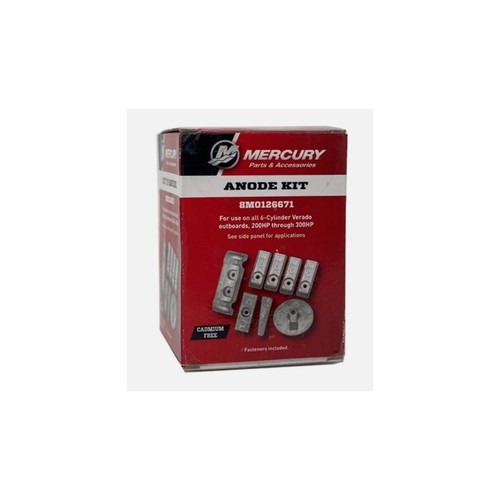Kit anodi mercury verado - l6,