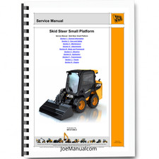 JCB Skid Steer piccola piattaforma manuale di servizio 9813/1350-2 libro stampato