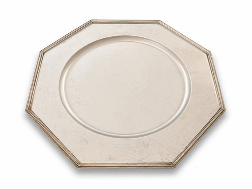 Set sottopiatti argentati - di, 6