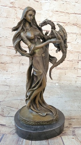 Bronzo scultura mitica - scultura,