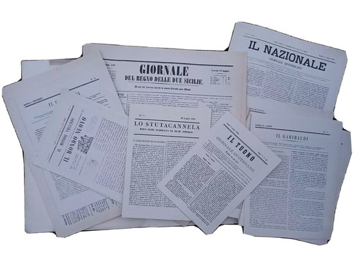 Giornali napoli 1860 - napoli, 1860-61