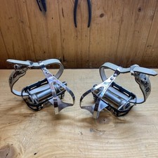 CAMPAGNOLO SUPER RECORD - Road Pedals - Pedali Corsa Vintage Very Good Nos Cups