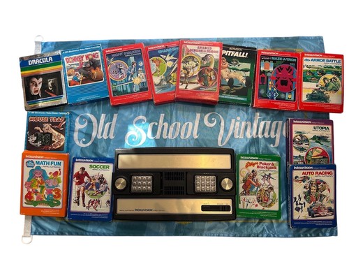 Console intellivision mattel - console,
