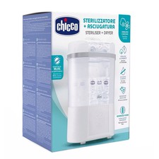 Chicco STERILIZZATORE Biberon, Tiralatte e Ciuccio con Funzione Asciugatura