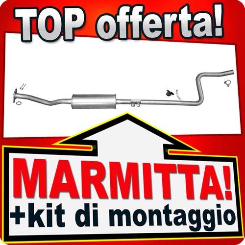 Silenziatore centrale per - silenziatore,