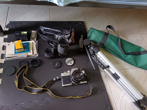 Kit fotografico vintage - kit,