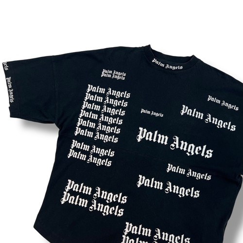 Shirt nera multi logo - t-shirt,
