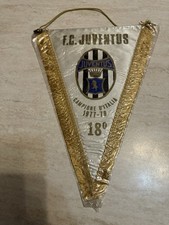 Gagliardetto 18 scudetto Juve campione d’Italia 1977-78 da collezione
