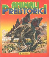 Album figurine Animali Preistorici - NON COMPLETO!!! ed. Panini (29 mancanti ...