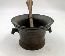 mortaio bronzo antico XVII secolo toscana