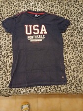 Maglietta  t-shirt NORTH SAILS anni 12 cm.152 Blu