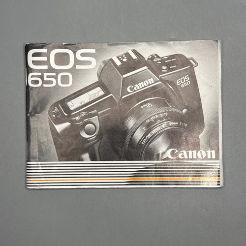 Canon eos 650 - 650, käyttöohjeet