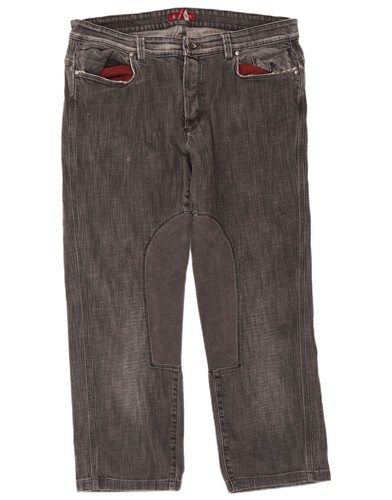 Jeans uomo equitazione cropped