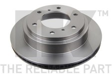 2 dischi freno NK 203041 per MITSUBISHI PAJERO CLASSIC 4 3 Canvas Top Van 2 TDi