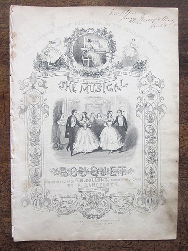 C1845 disegno mazurca - c1845,