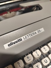 OLIVETTI LETTERA 35 Macchina