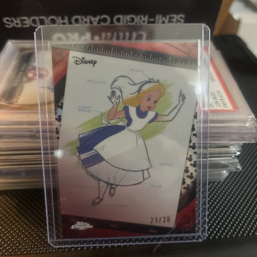 2026 topps chrome disney alice - chrome,
