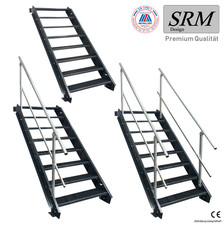 Scala in acciaio interamente