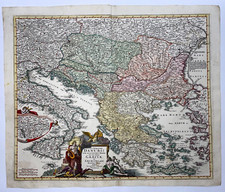 GRECIA FIUME DANUBIO 1710
