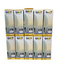 SHOT SET 10PZ Lampadina tortiglione Smerigliata 4,5W 470LM E14 2700K luce calda