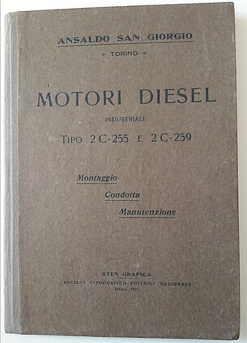 Manuale ansaldo motori diesel - manuale,