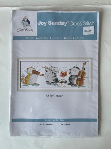 Kit punto croce joy sunday - joy,
