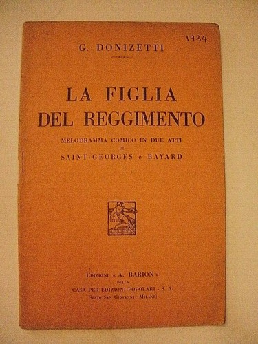 Donizetti figlia del - donizetti,