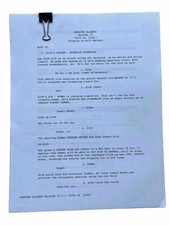 MOVIE SCRIPT MONSTER ALLERGIA
