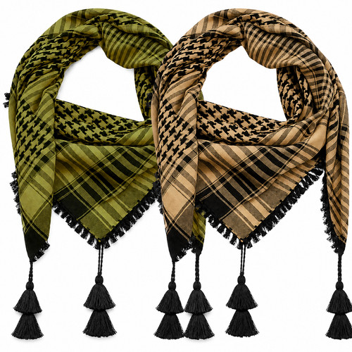 Confezione sciarpa keffiyeh - confezione,